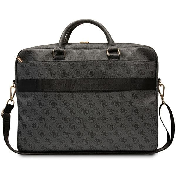 Guess 4G Printed Stripes torba za 16" prenosnik - črna 3