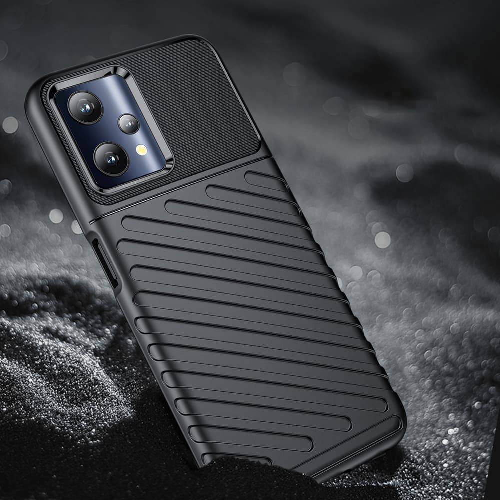Thunder Case ovitek za Realme 9 Pro - črn 5