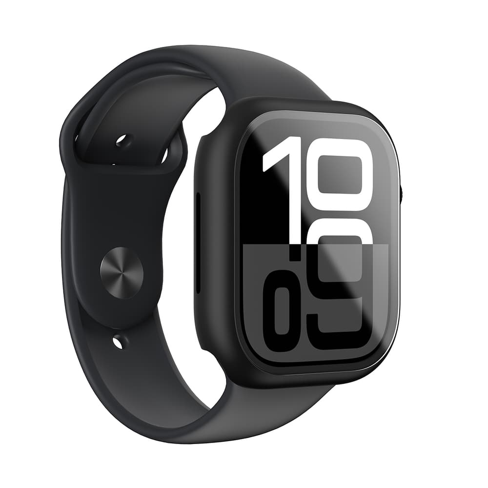 AmazingThing Radix steklen ovitek za Apple Watch 42mm - črn 4