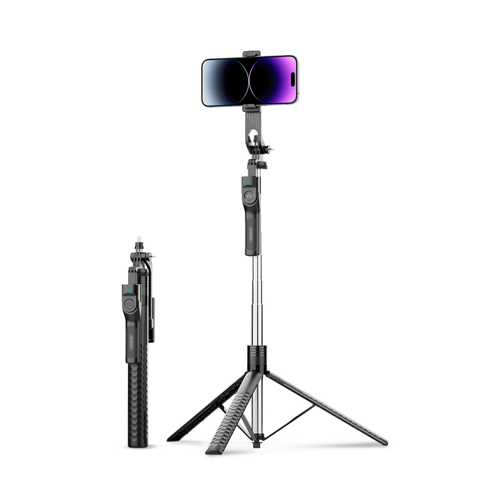Orico SPM190 Selfie Stick / Stojalo 1/4" s 360° vrtenjem, Bluetooth 5.2 - črn