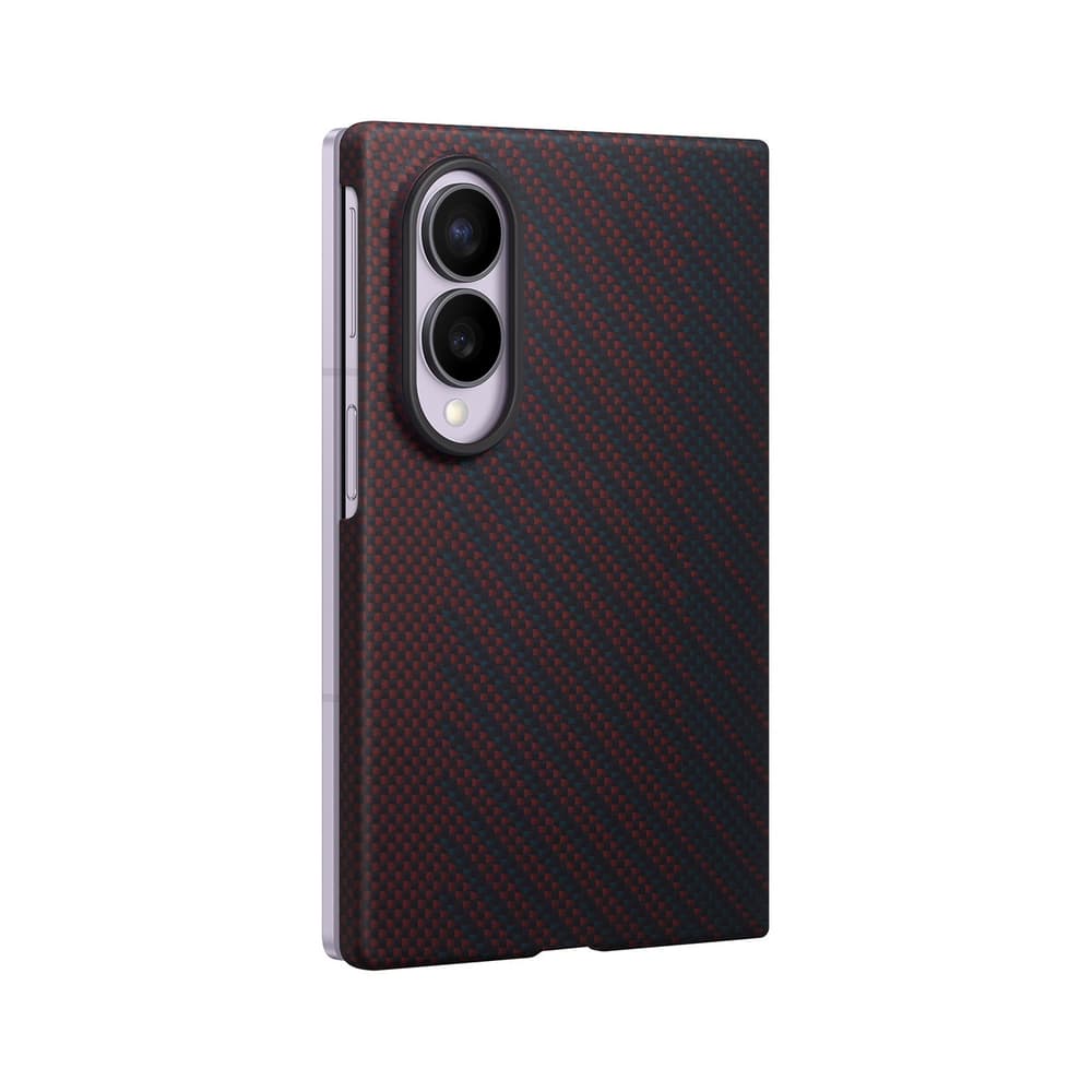 Samsung Carbon Magnet ovitek za Galaxy Z Fold 8, rdeč 2