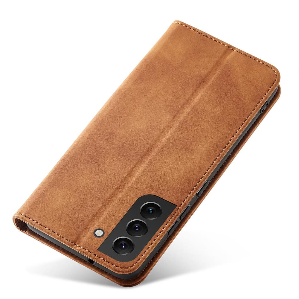 Hurtel Magnet Fancy Case za Samsung Galaxy S23+ - rjava denarnica/stojalo 5