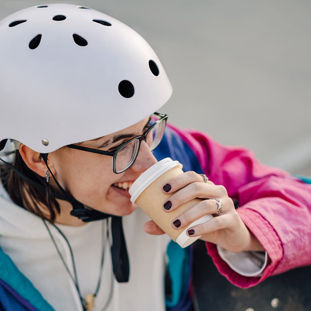Wozinsky Otroška/BMX čelada S - bela 7
