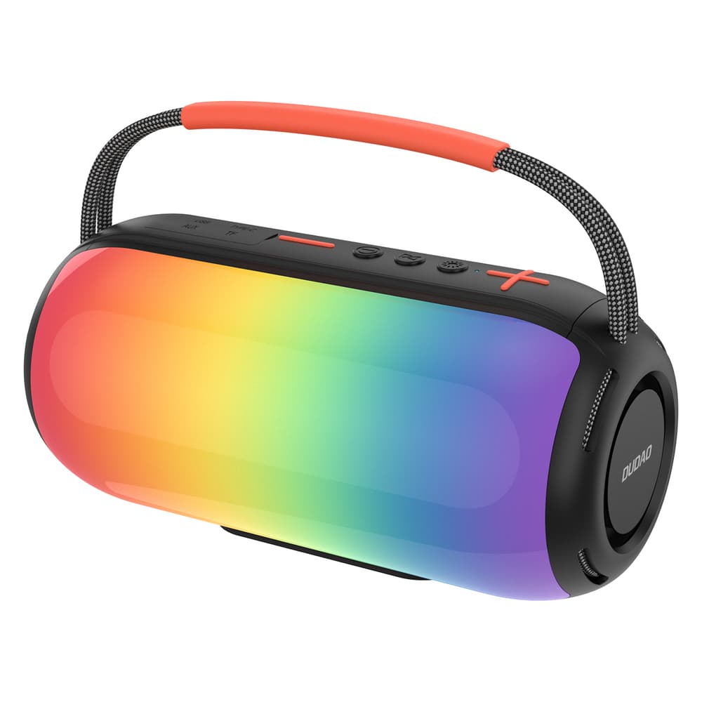 Dudao Y21 Brezžični zvočnik z RGB osvetlitvijo, Bluetooth 5.3, črn