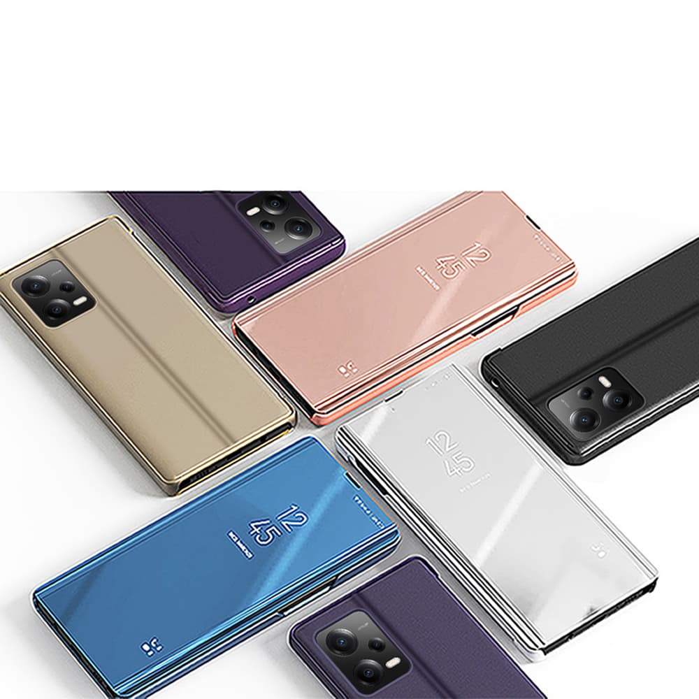 Clear View Case ovitek za Xiaomi 13 Lite (preklopni, črn) 4