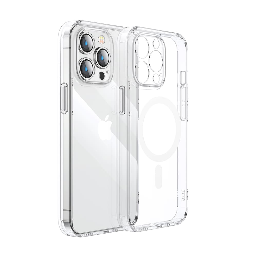 Joyroom 14D Magnetic ovitek za iPhone 14 Plus, MagSafe, prozoren (JR-14D7)