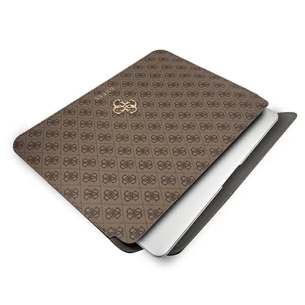 Ovitek za prenosnik Guess 4G Big Logo do 13" - rjava 4