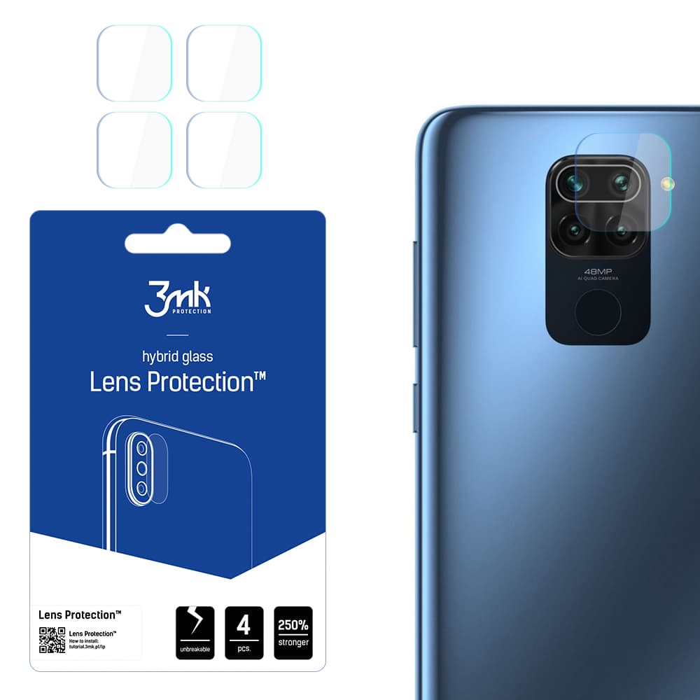 3mk Lens Protection™ steklo za kamero Xiaomi Redmi Note 9 4G