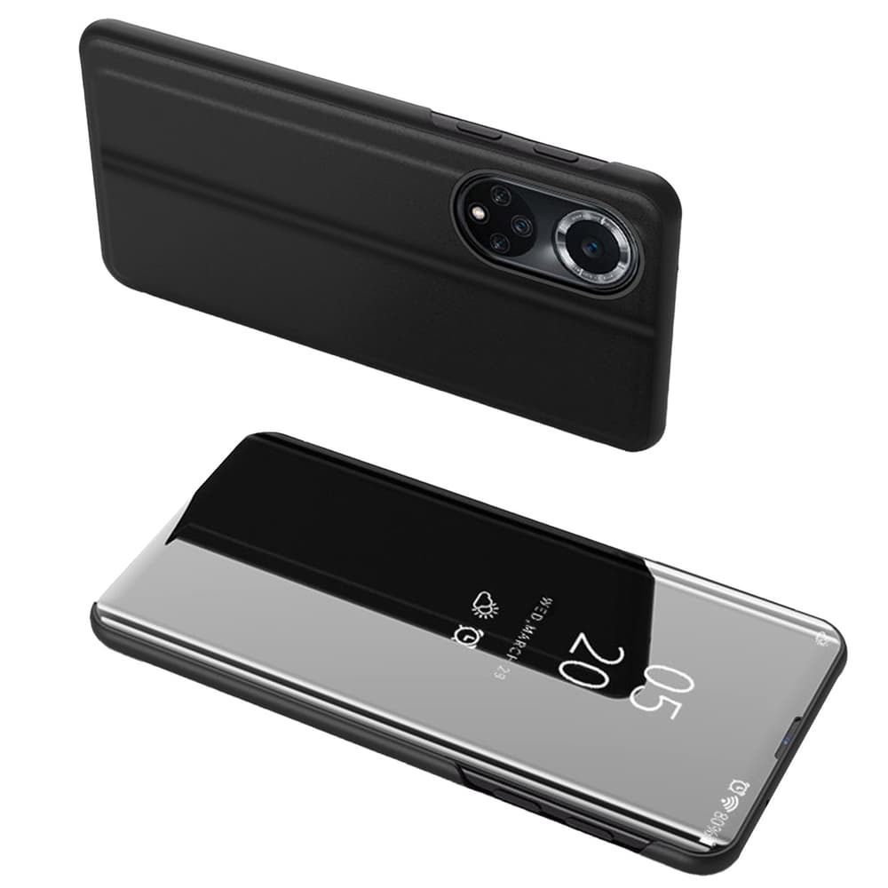 Ovitek Hurtel Clear View Case za Huawei nova 9, črn