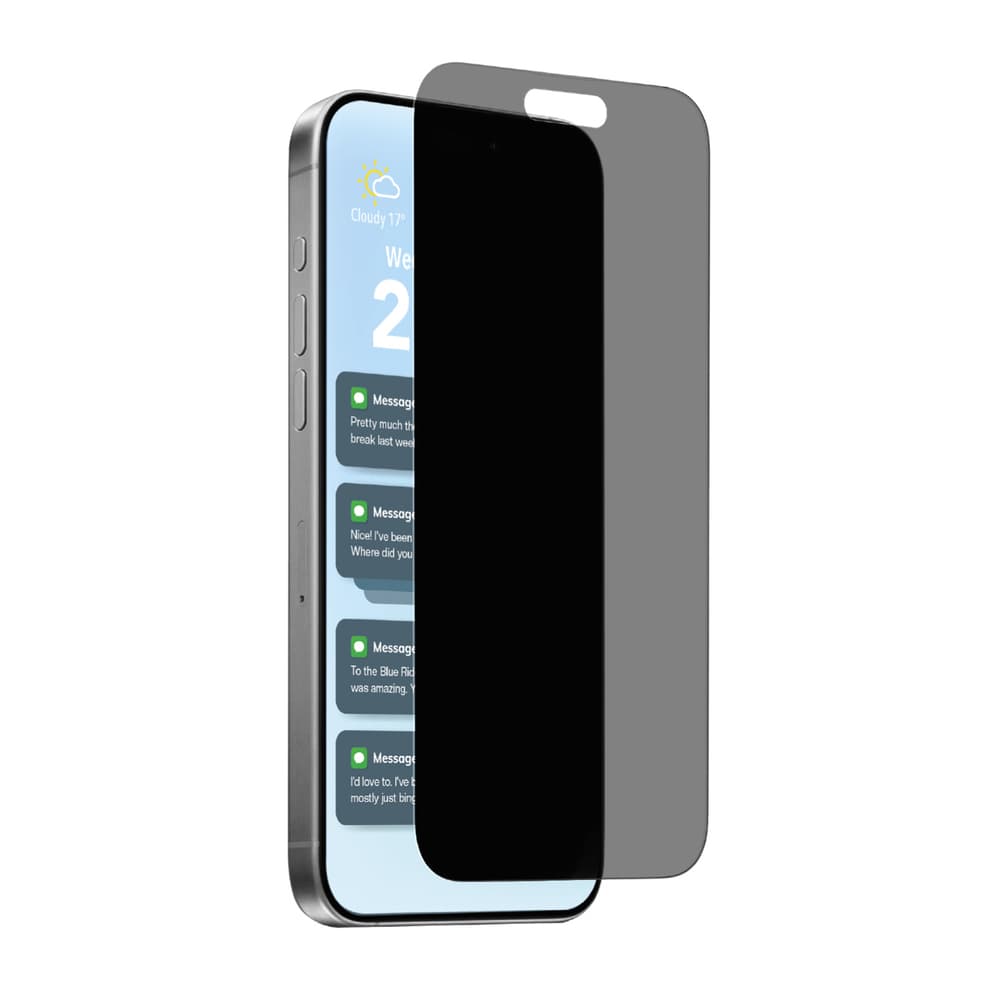 Puro Privacy Kaljeno steklo za iPhone 17 Air