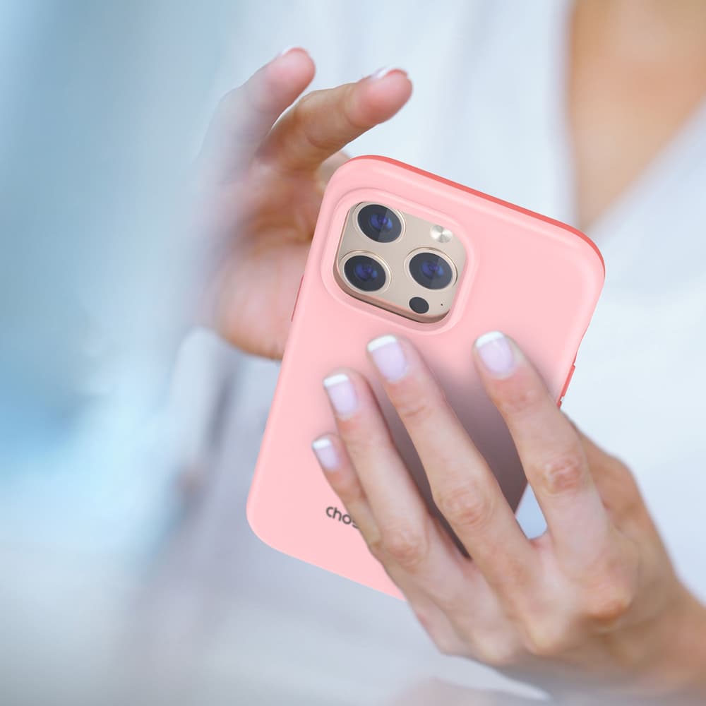 Ovitek Choetech MFM Anti-drop za iPhone 13 Pro, roza 6