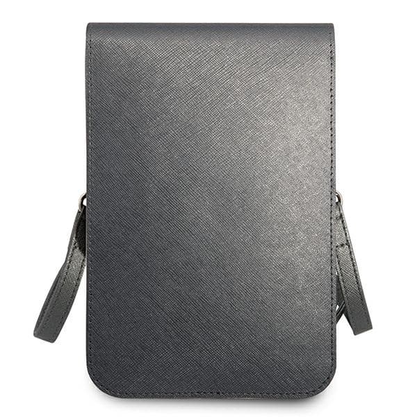 Guess torbica za pametni telefon Saffiano Triangle, siva 5