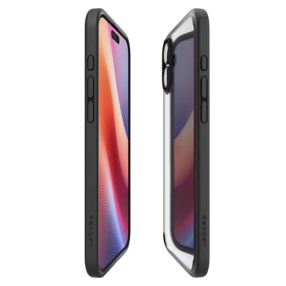 Spigen Ultra Hybrid etui za iPhone 16 - Mat črna 7