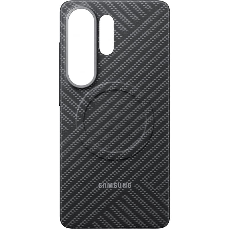 Etui Samsung Carbon Magnet za Galaxy S26 Ultra, MagSafe - Siva