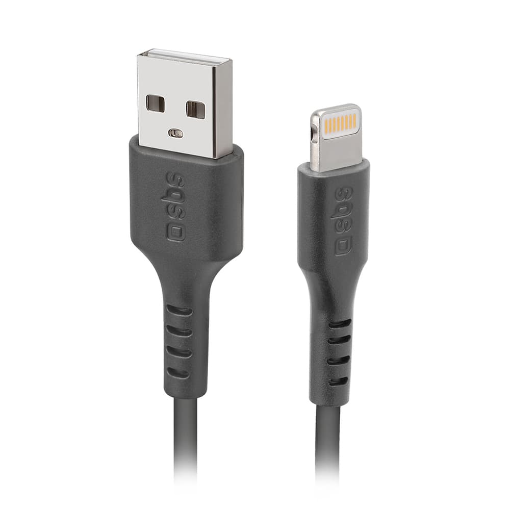 SBS TECABLEUSBIP589K USB-A na Lightning kabel, 1m, MFi, črn