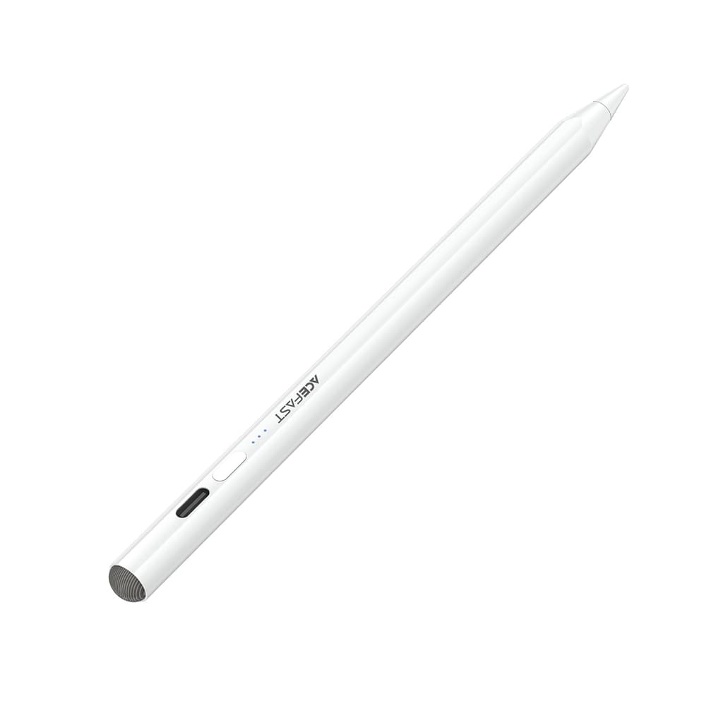 Acefast V2 kapacitivno pisalo za iPad z 2 zamenljivima konicama - belo 3