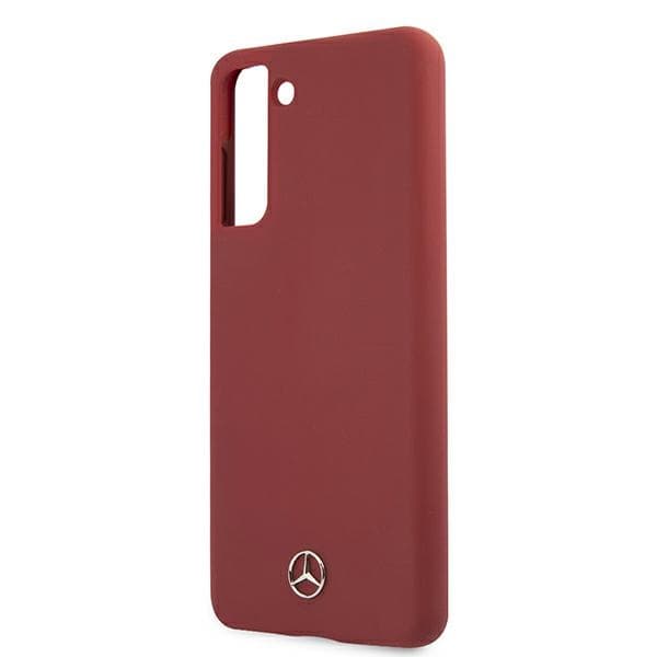 Mercedes Silikonski ovitek za Samsung Galaxy S21 - rdeč 6