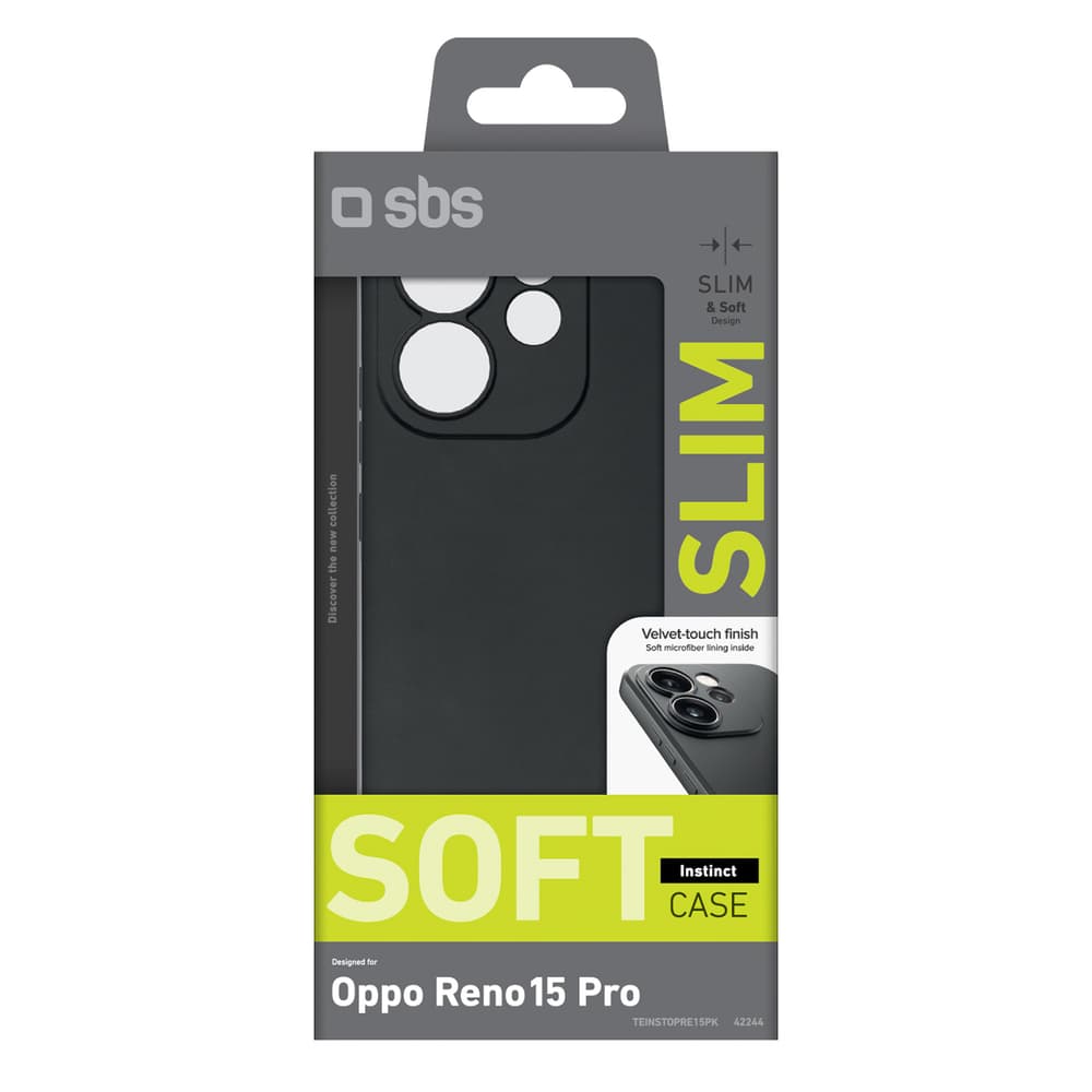 SBS Instinct ovitek za Oppo Reno 15 Pro - Črn 2