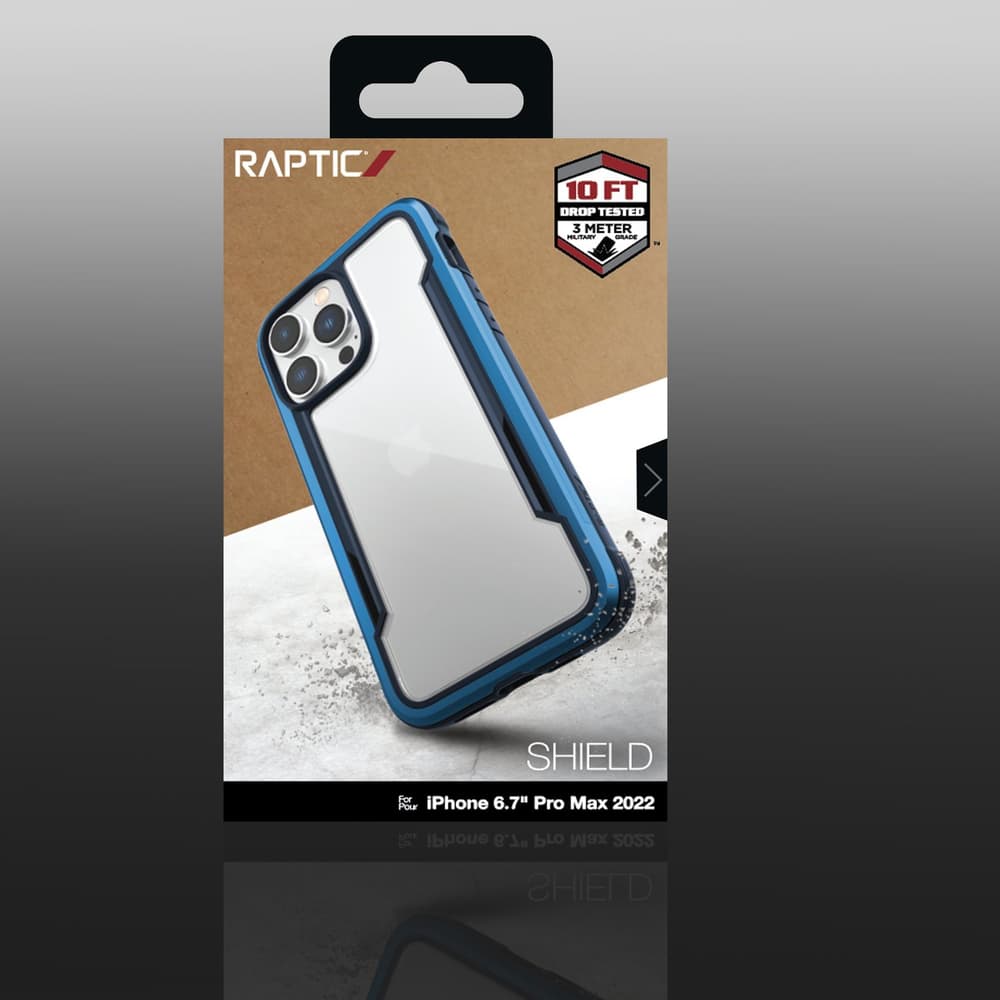 Raptic X-Doria Shield oklepni ovitek za iPhone 14 Pro Max, moder 6