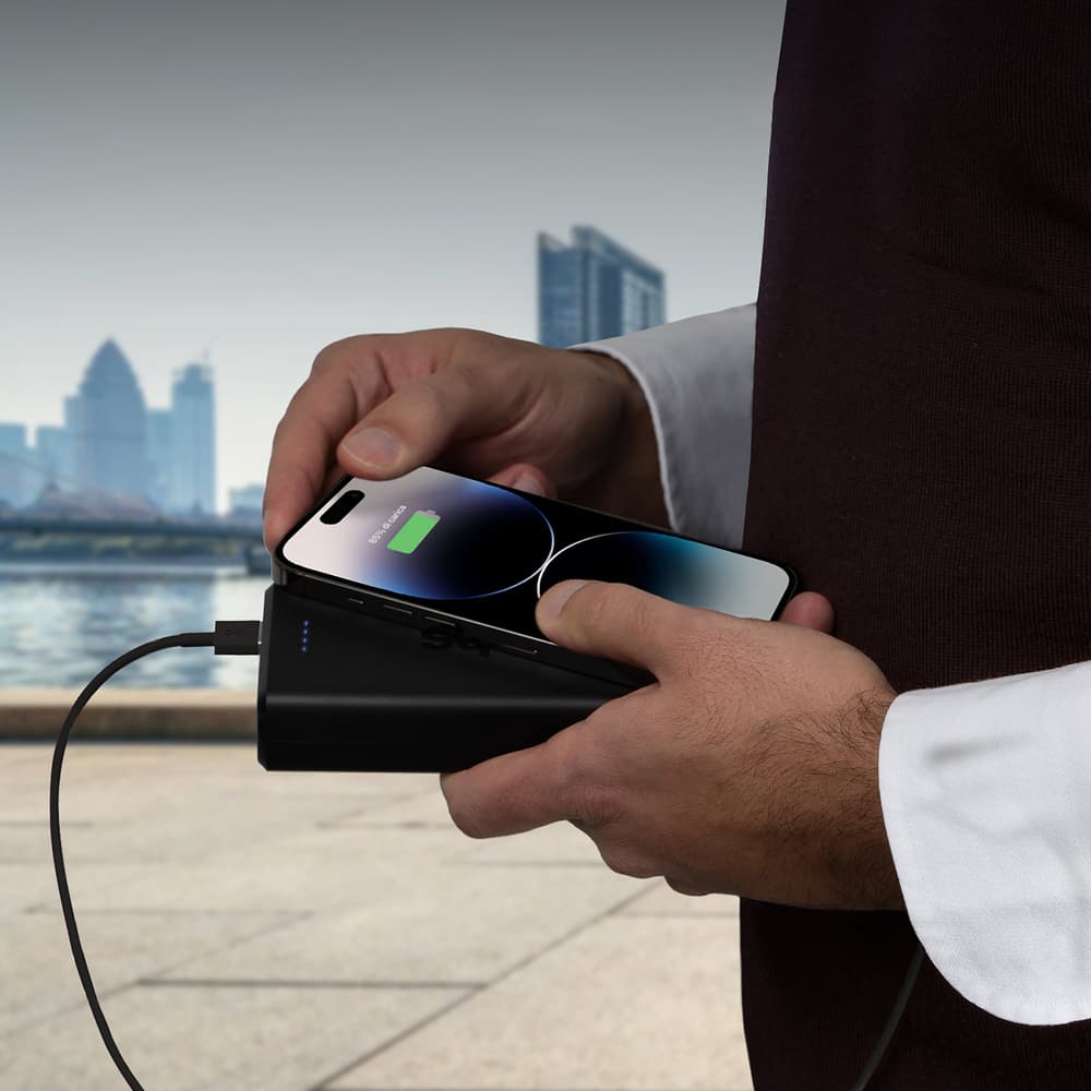 Powerbank Puro Fast 20000 mAh 2x USB-A + 1x USB-C - črn 5
