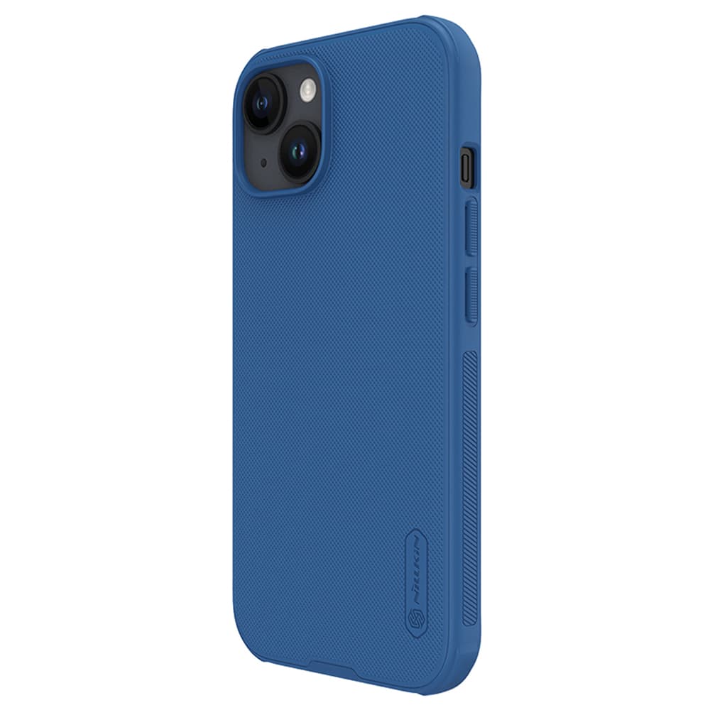 Nillkin Super Frosted Shield Pro ojačano ovitek za iPhone 15 Plus - modra 3