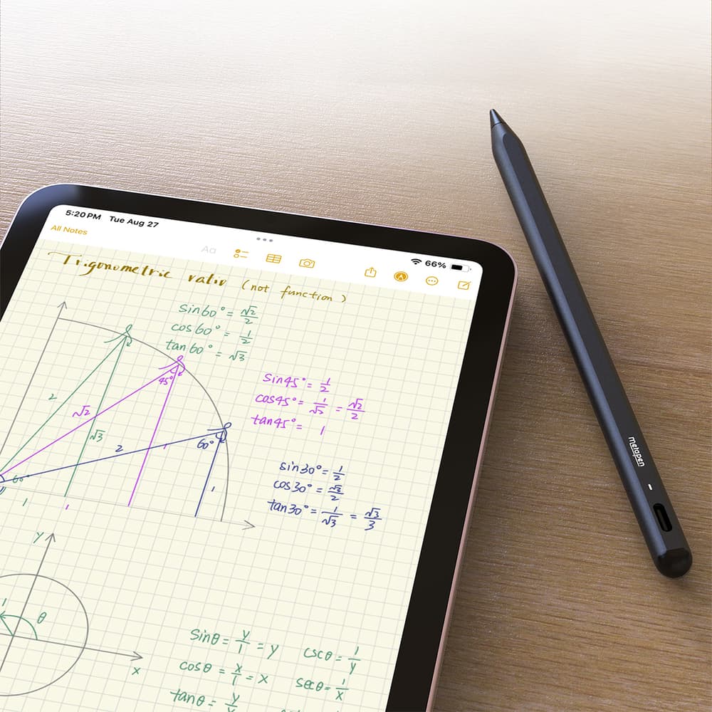 Metapen A8 Aktivni pisalo za iPad USB-C - Črna 6