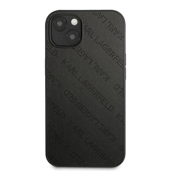 Karl Lagerfeld Perforated Allover ovitek za iPhone 13 mini (5,4") - črn 3