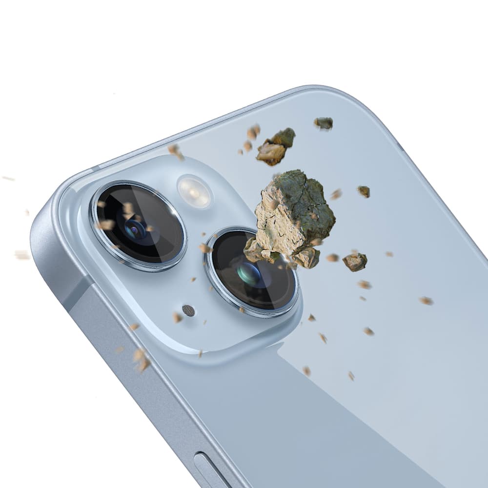 3mk Lens Protection Pro kamere za iPhone 14 Plus - modra 2
