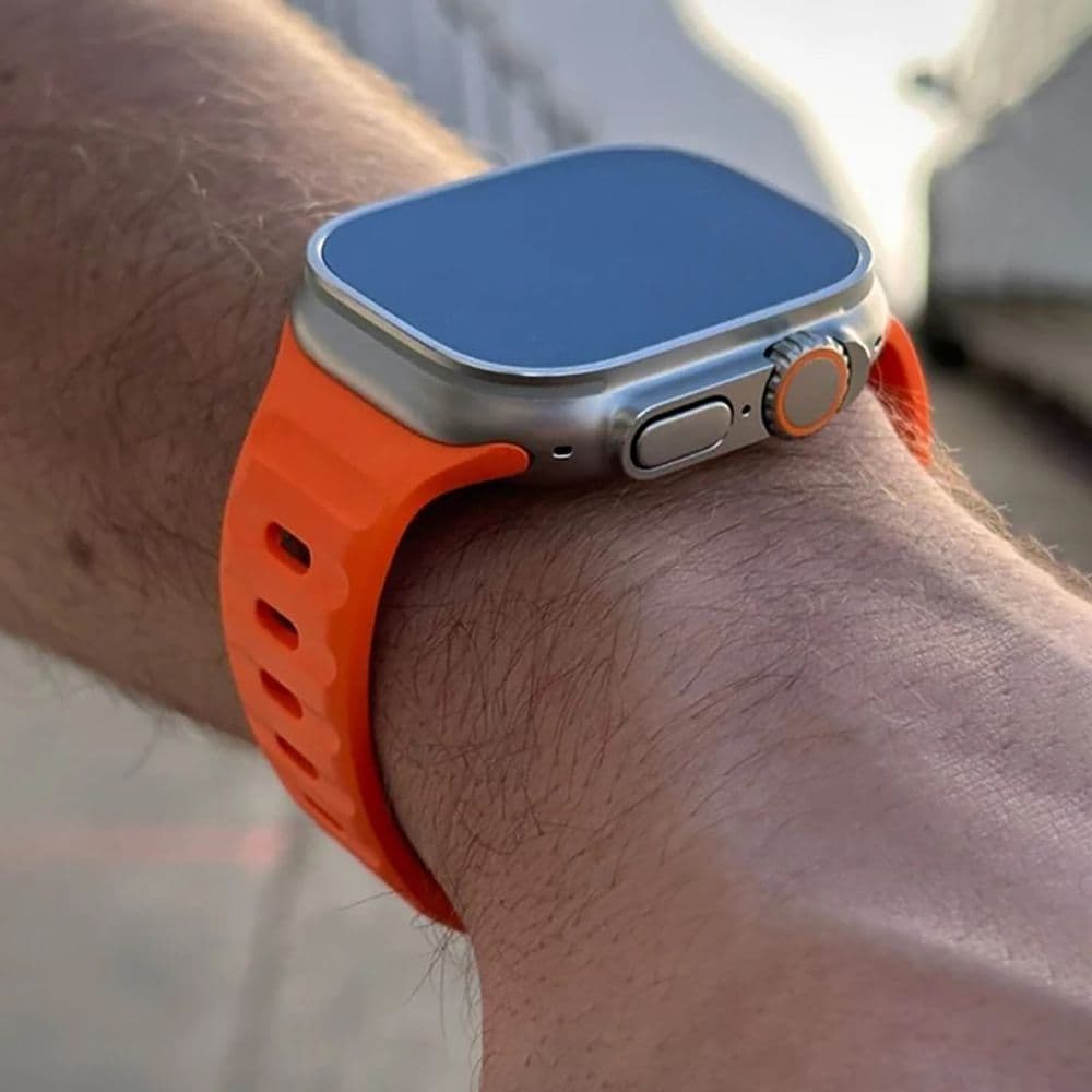Trak IconBand Line za Apple Watch 42/44/45/49mm - oranžen 2