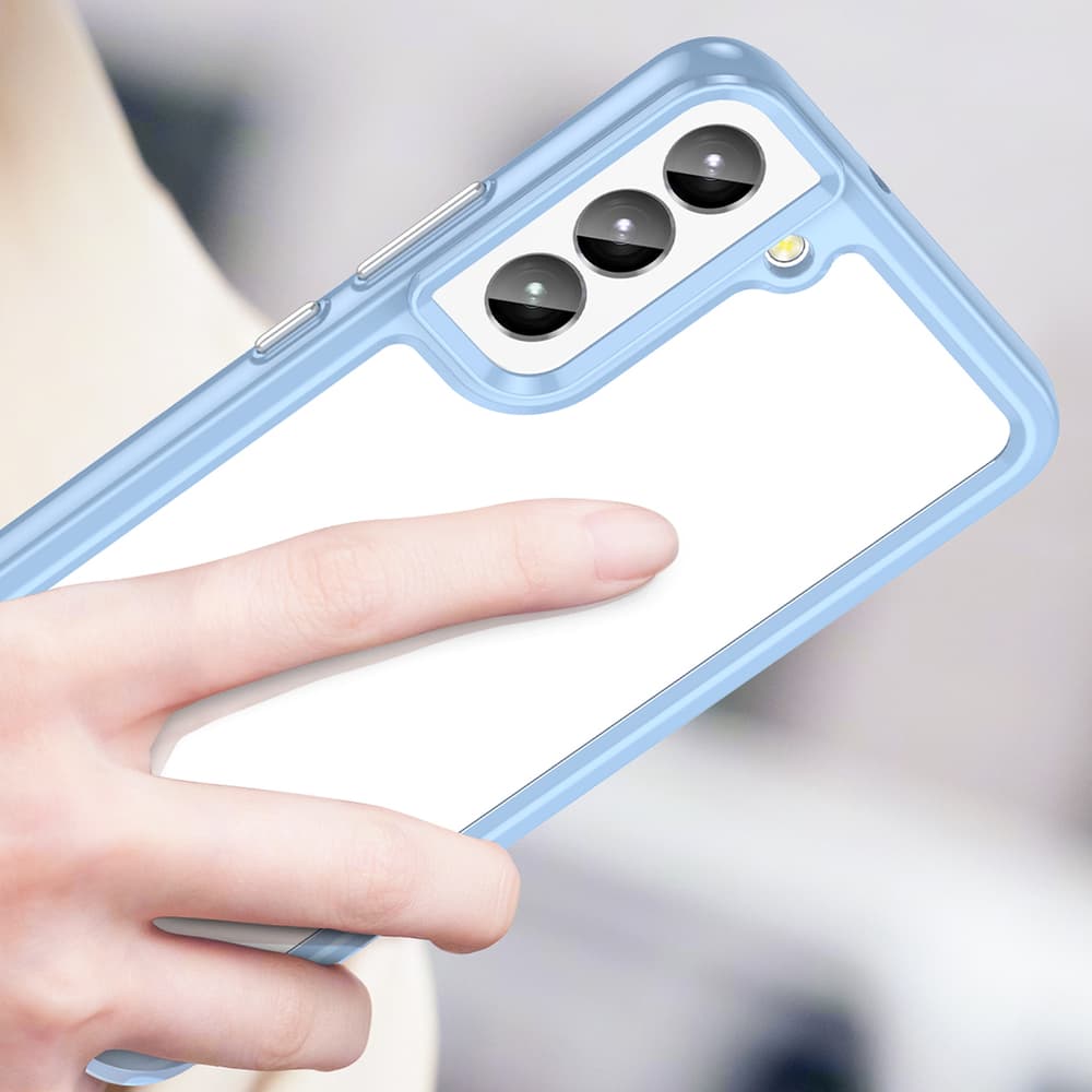 Hurtel Outer Space ovitek za Samsung Galaxy S23, moder okvir 6