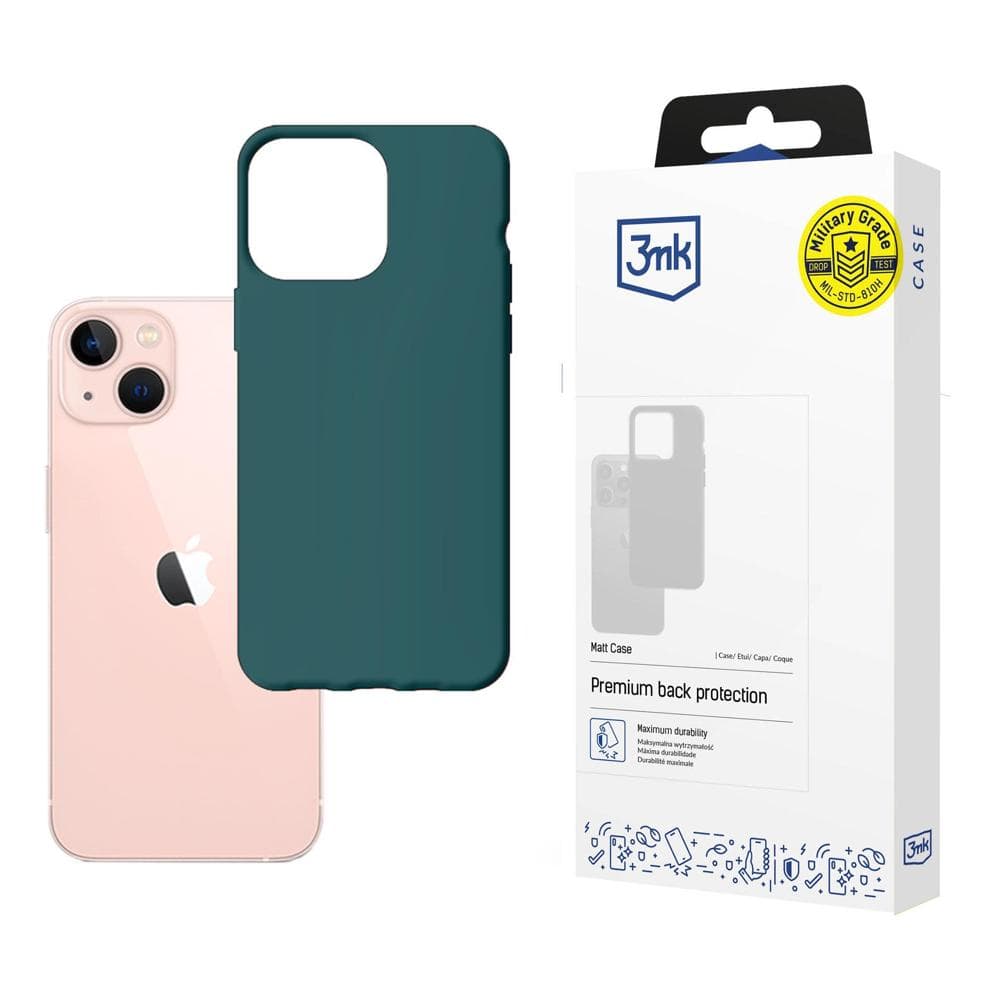 3mk Matt Case ovitek za iPhone 14 Plus - temno zelen