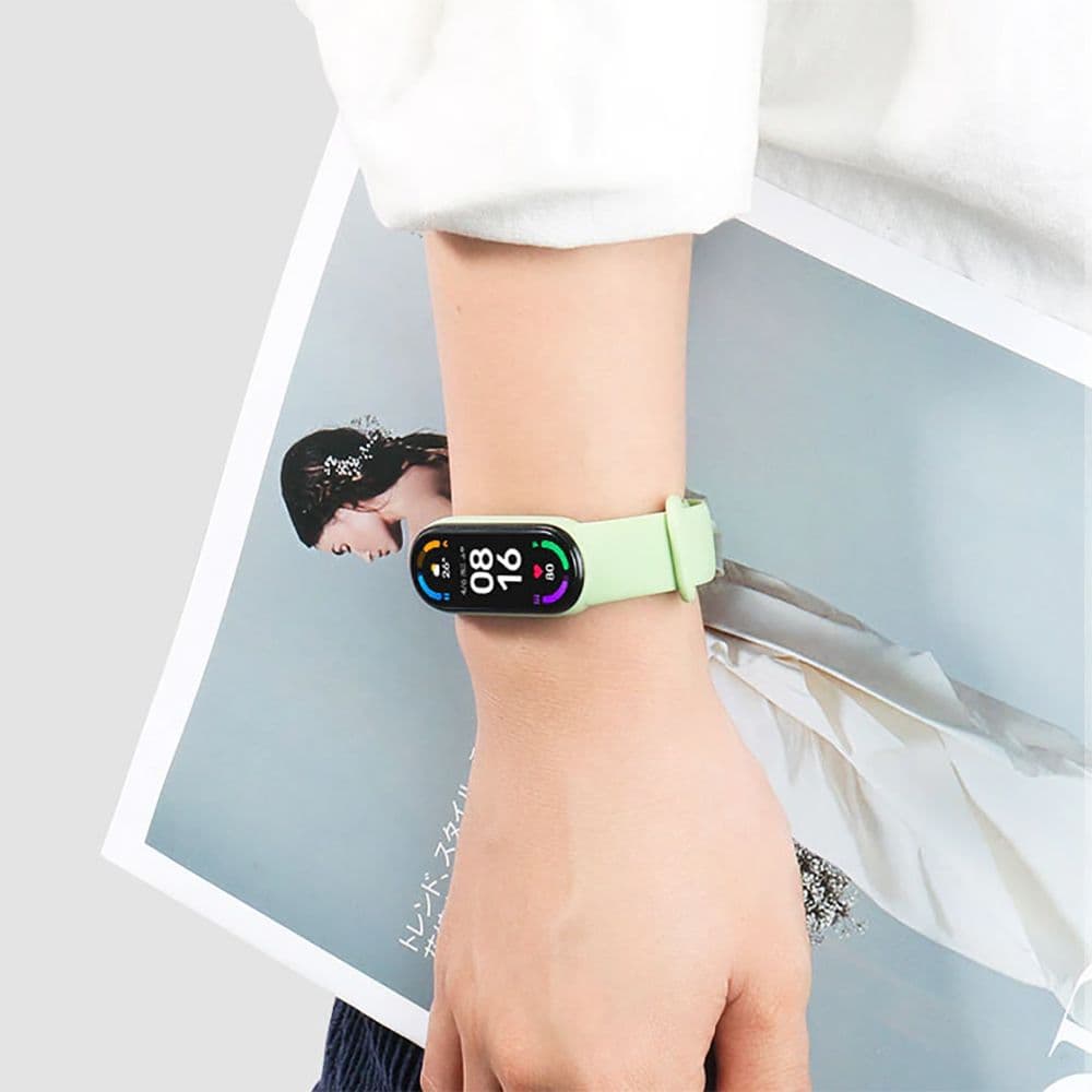 Tech-Protect IconBand pašček za Xiaomi Mi Smart Band 5 / 6 / 7 / NFC - črn 3