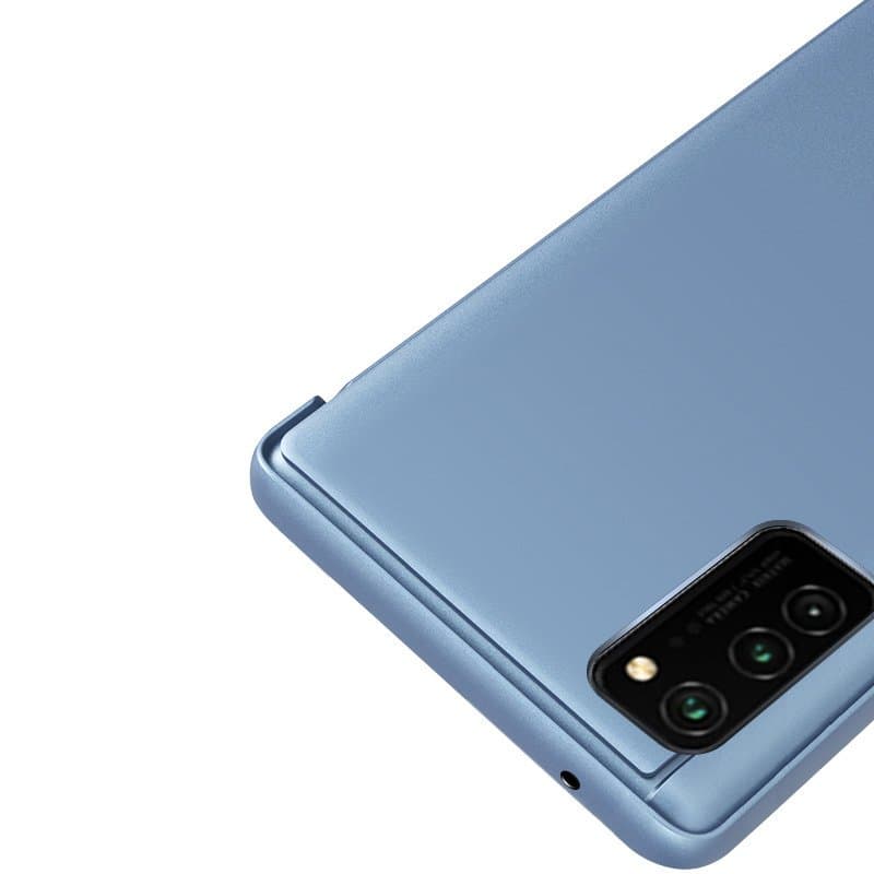 Preklopni etui Clear View za Samsung Galaxy A03s, modra 5