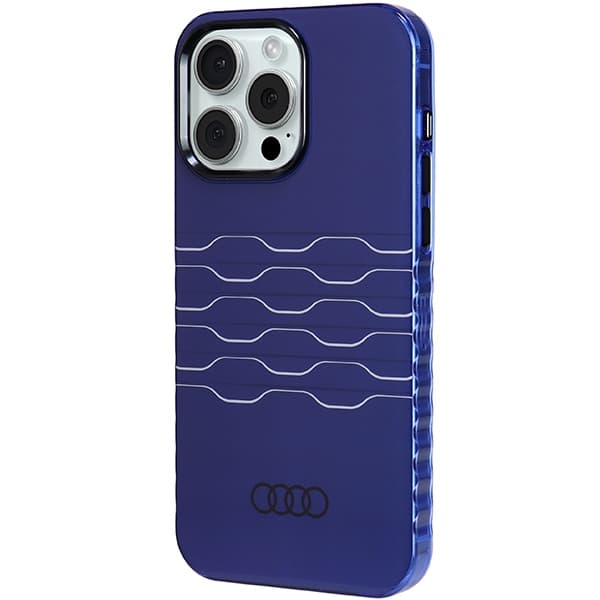 Audi IML MagSafe ovitek za iPhone 15 Pro Max - modra 2
