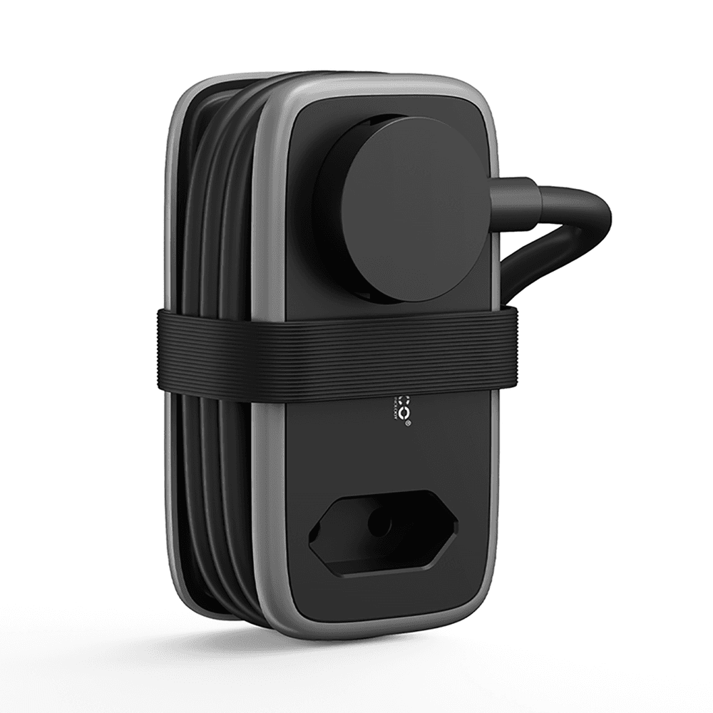 Orico APP 15.5W 5in1 napajalnik: 2x AC + 2x USB-A + 1x USB-C, črn