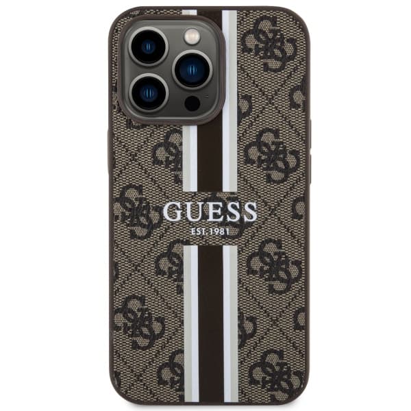 Guess GUHMP13XP4RPSW ovitek za iPhone 13 Pro Max (6,7") rjav 3