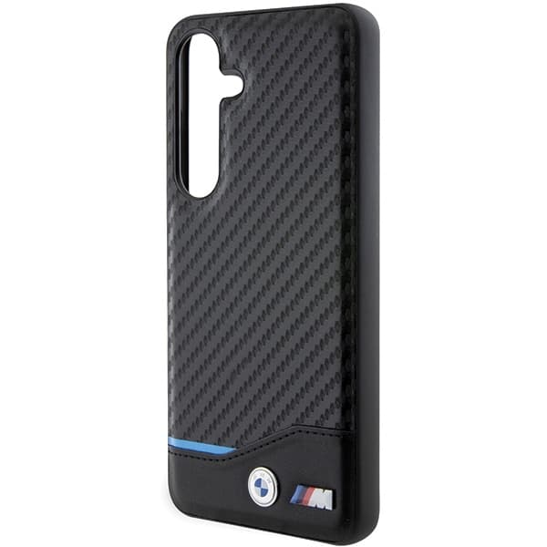 Ovitek BMW Leather Carbon S24 Črna 6
