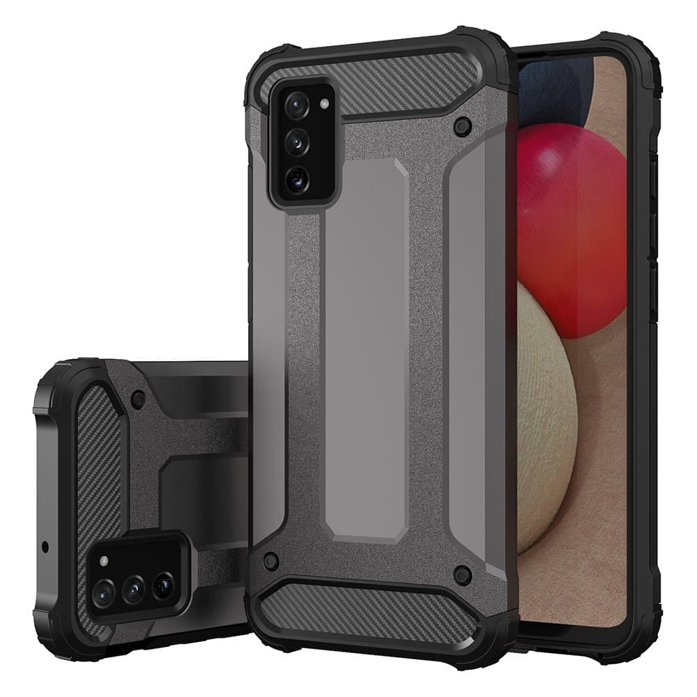 Hybrid Armor ovitek za Samsung Galaxy A03s (črn) 2