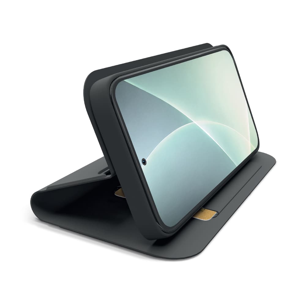 SBS ovitek Wallet Smooth za Xiaomi 17 s preklopom - črn