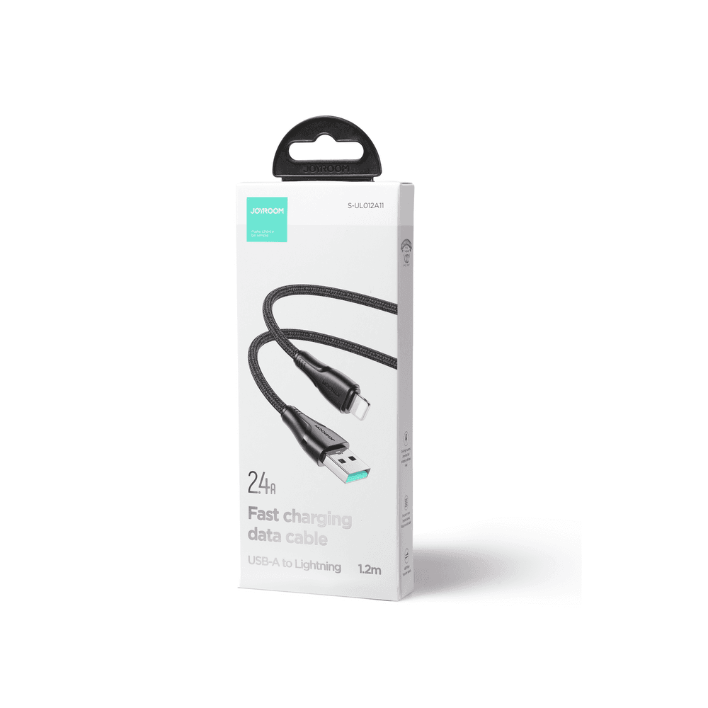 Joyroom Surpass Series A11 USB-A / Lightning 2.4A kabel, 1.2 m, črn 5