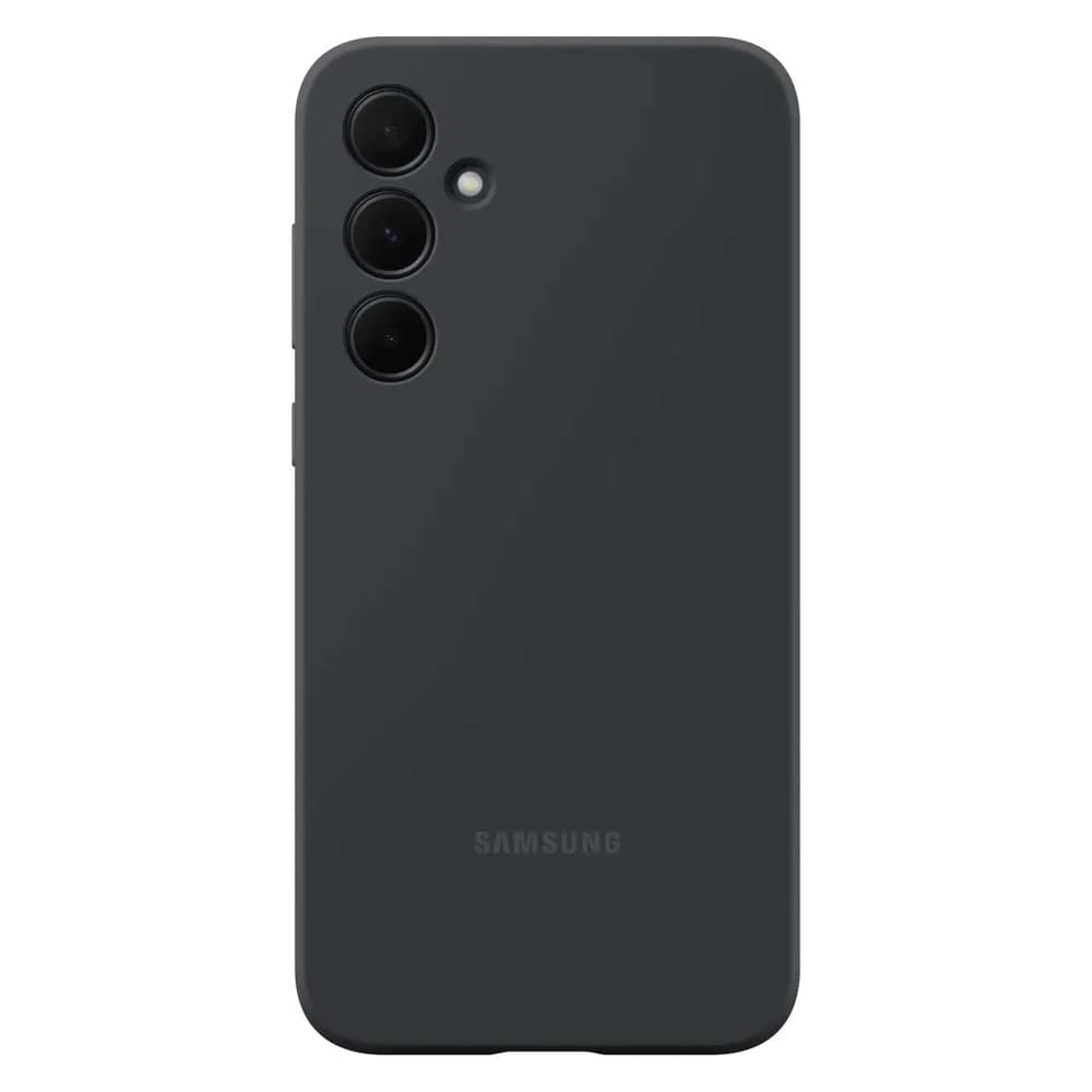 Samsung silikonski ovitek EF-PA356TBEGWW za Samsung Galaxy A35 - črna