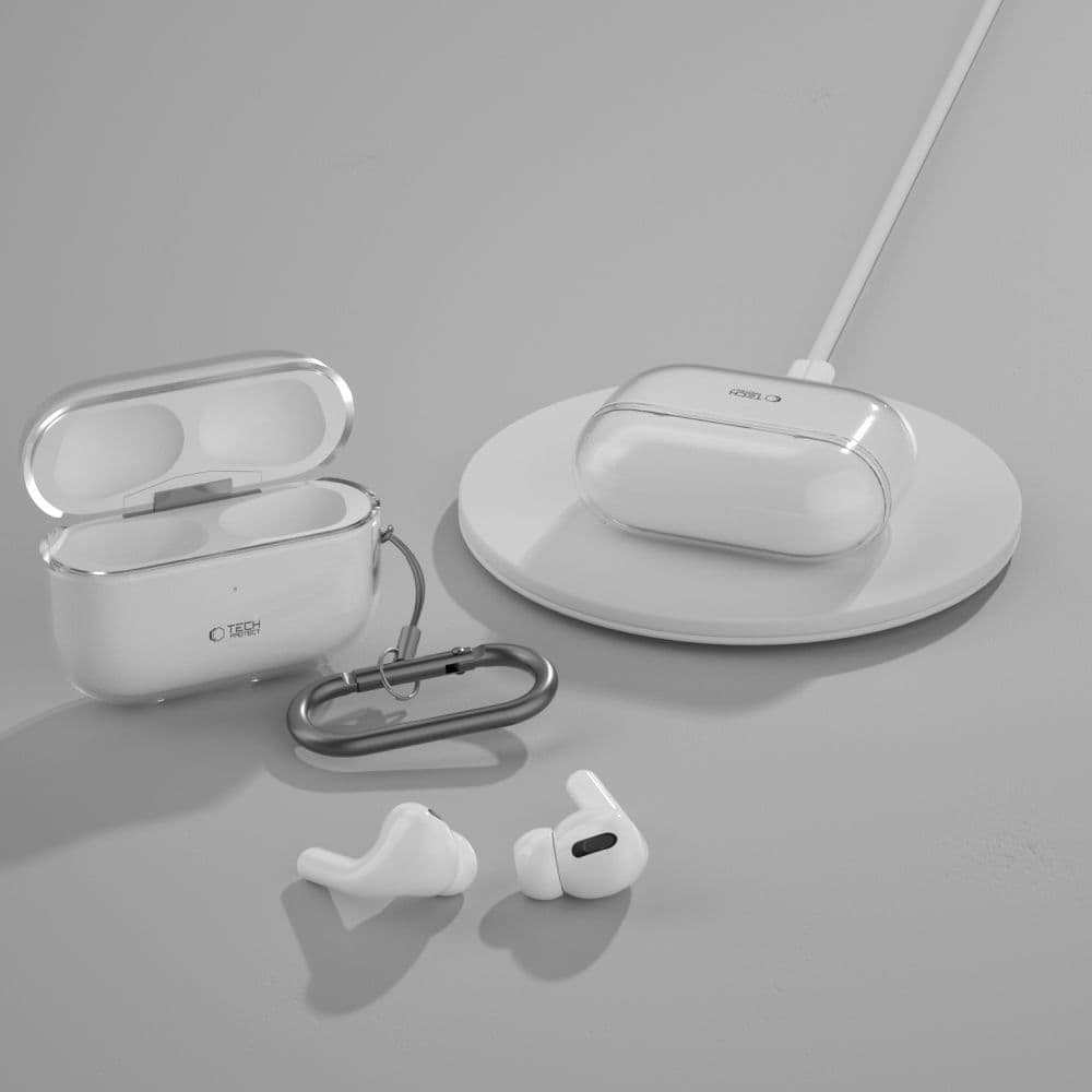 FlexAir ovitek za Apple AirPods Pro 1 / 2 - prozoren 8