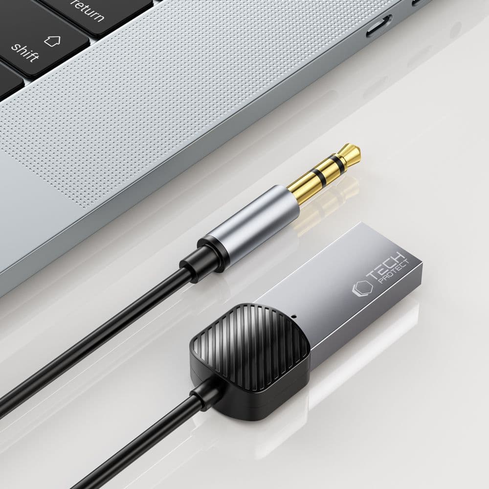 Tech-Protect UltraBoost audio adapter mini jack 3.5mm (M) / Bluetooth, siv 3