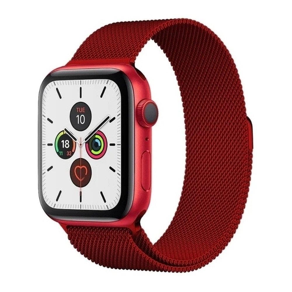 Hurtel Magnetic Strap zapestnica za Apple Watch 38/40mm - Rdeča