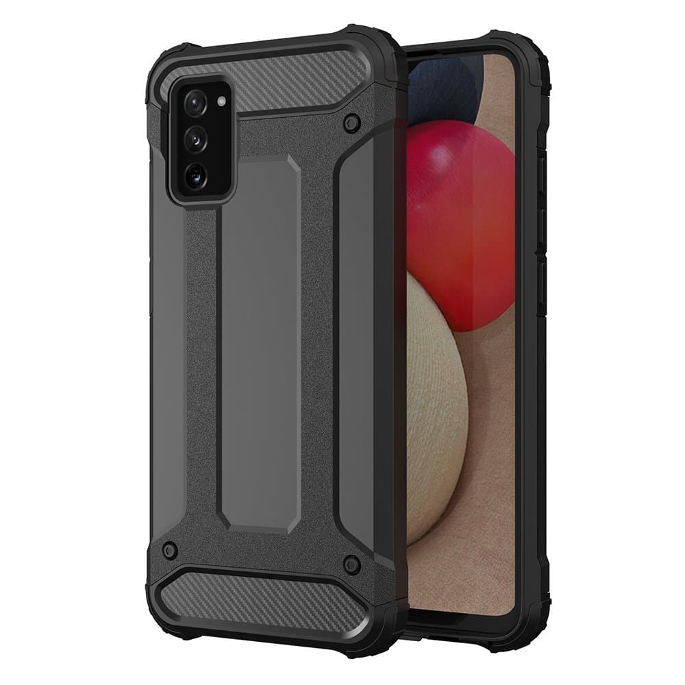 Hybrid Armor ovitek za Samsung Galaxy A03s (črn)
