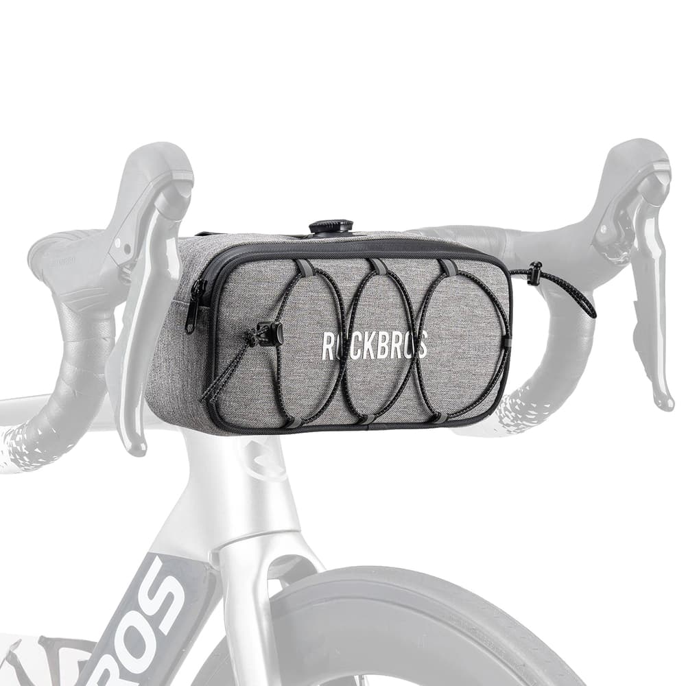 Rockbros TL001 Road to Sky 1.9L vodoodporna torba za krmilo - siva