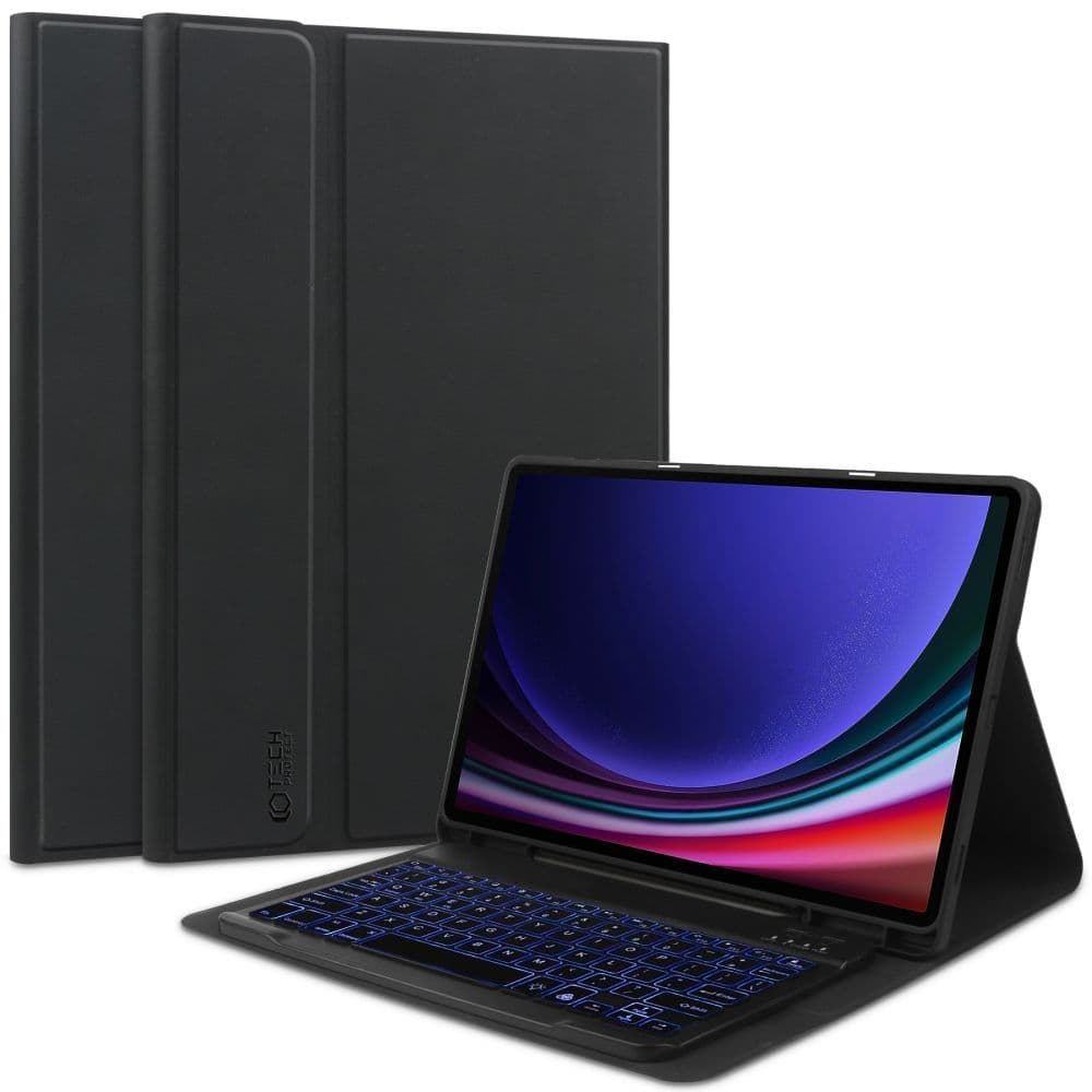 Tech-Protect SC Pen + tipkovnica za Samsung Galaxy Tab S9 FE 10.9" X510/X516B - Črn