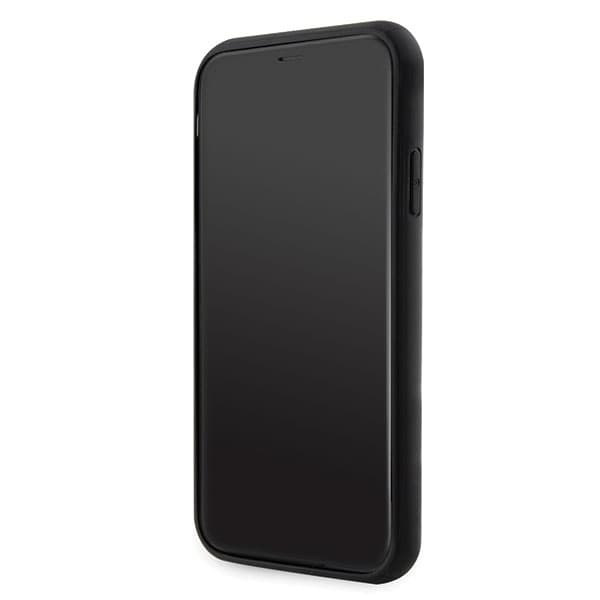 Karl Lagerfeld ovitek Glitter Choupette Patch iPhone 11 / Xr 6.1" - črn 5