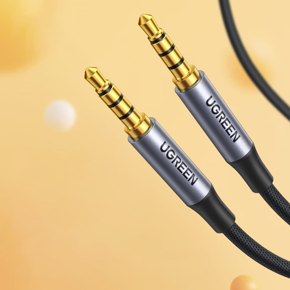 Ugreen AV183 kabel 3,5 mm mini jack / 3,5 mm mini jack 3m, siv 3