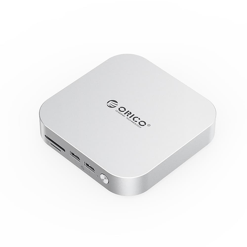 Orico MiniLink 9-v-1 priklopna postaja z M.2 SSD ležiščem, srebrna